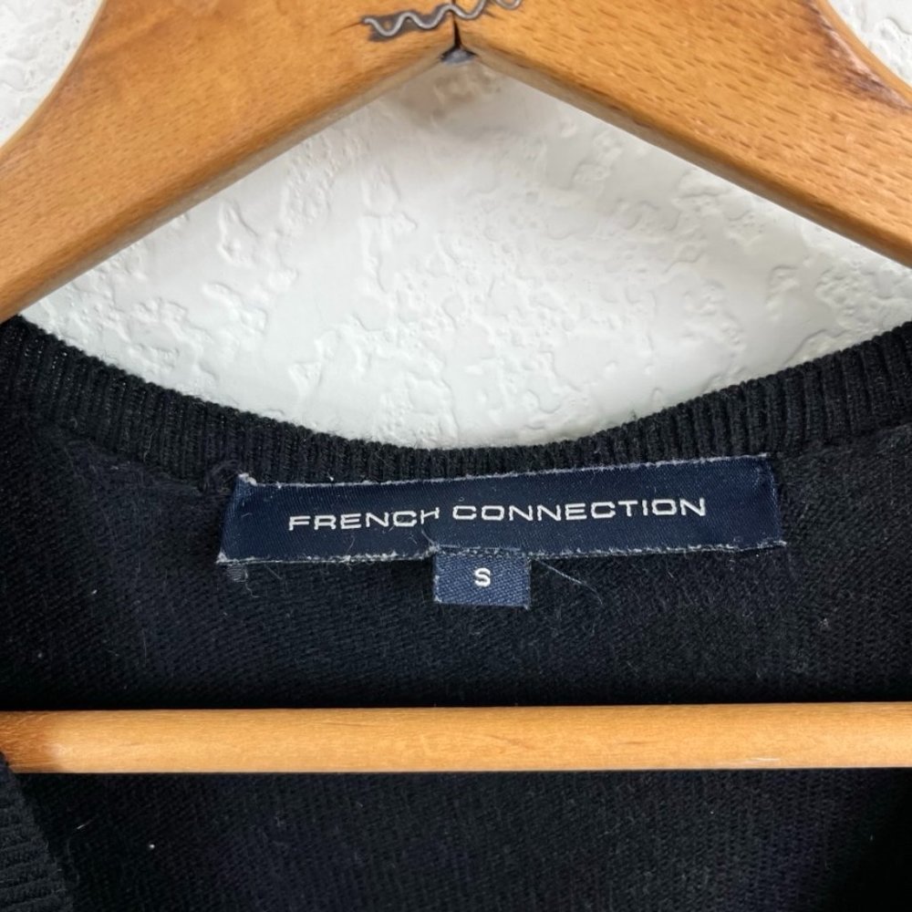 FCUK French Connection Hanky Hem Asymmetrical Sweater Jumper - Picture 5 of 5